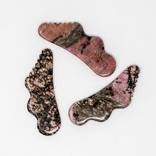 Load image into Gallery viewer, CJB Rhodonite Gua Sha Board
