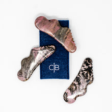 Load image into Gallery viewer, CJB Rhodonite Gua Sha Board